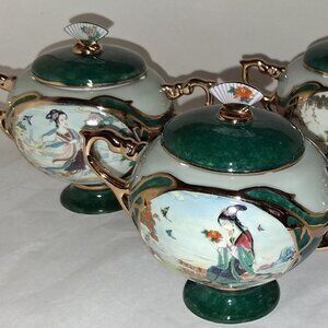 Beauties of The Red Mansion Porcelain Music Boxes by Ardleigh Elliott - (4)